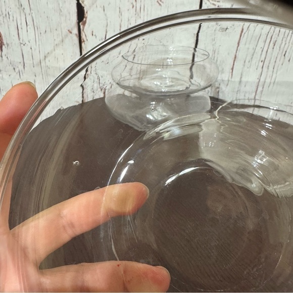 Shallow Glass Bowl Floral Vase or Terrarium 7 Pc lot Used for Table Centerpieces - Picture 7 of 16
